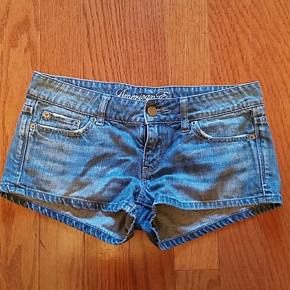 American eagle causal denim shorts sz 4